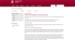 Desktop Screenshot of consultations.hse.gov.uk